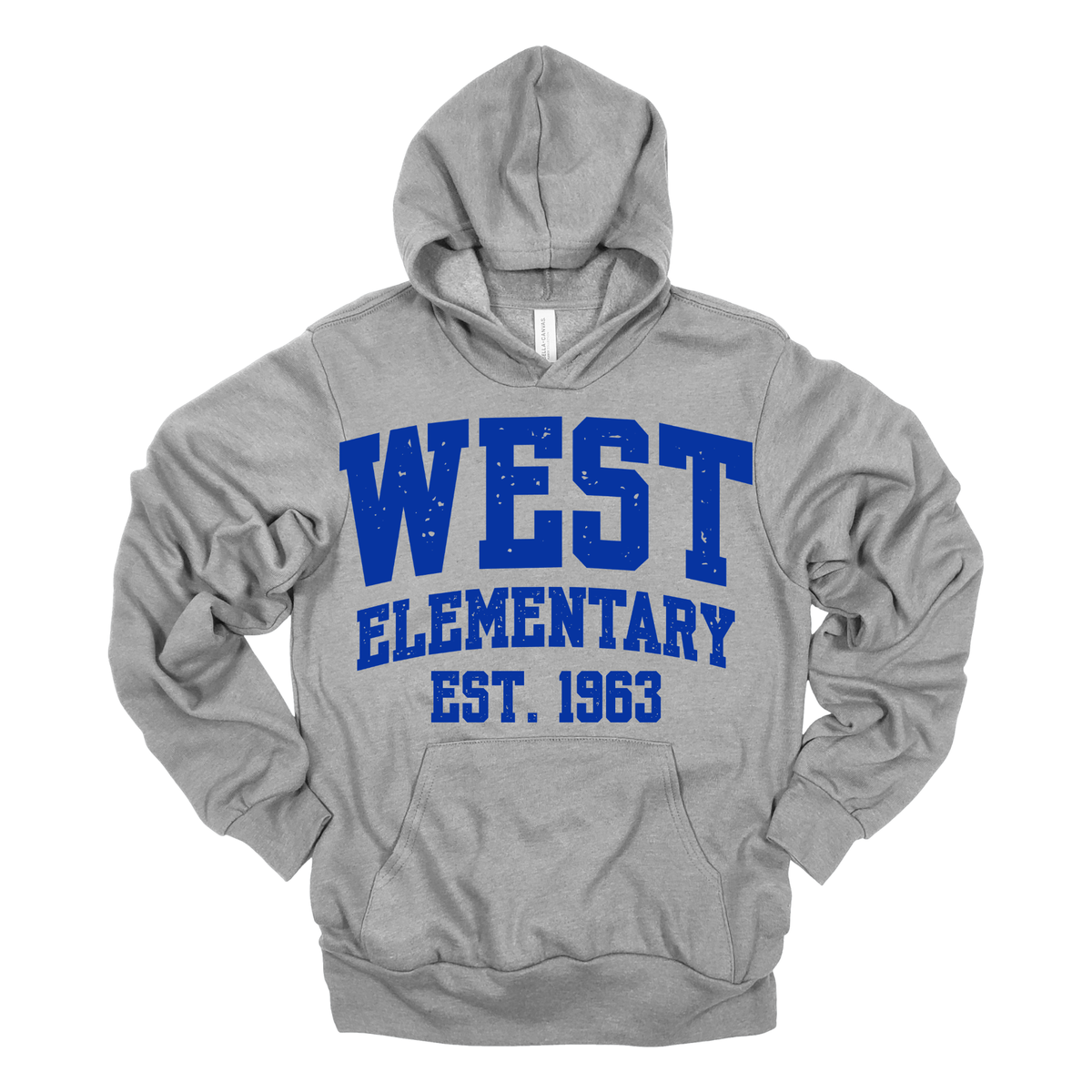 West Elementary, Est. 1963 | Adult Hooded Sweatshirt