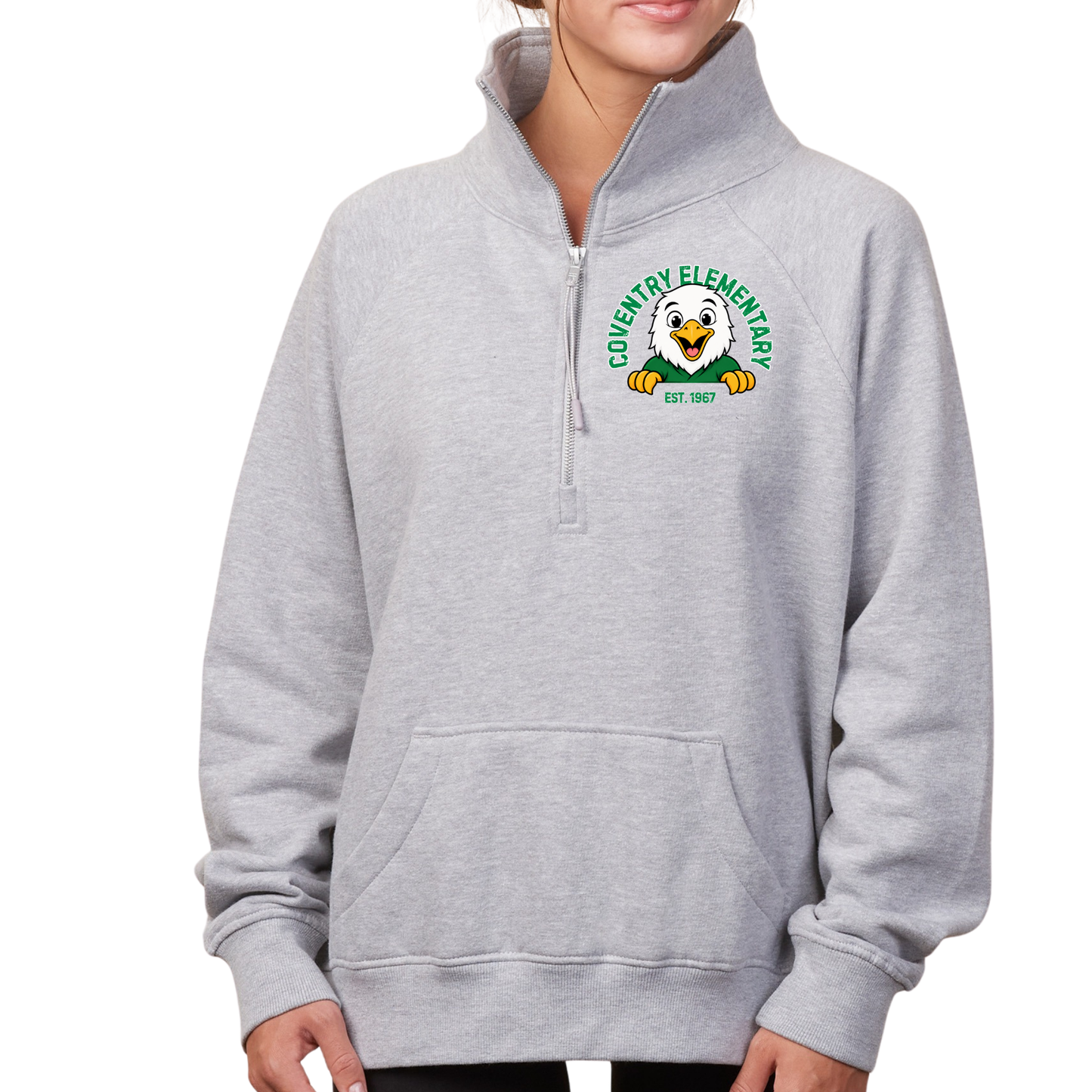 Coventry Elementary, Est. 1967 | Womens Quarter Zip Fleece