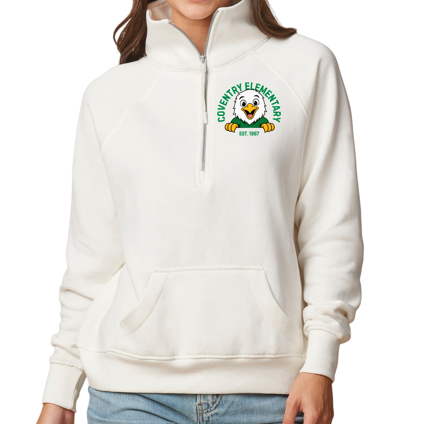 Coventry Elementary, Est. 1967 | Womens Quarter Zip Fleece
