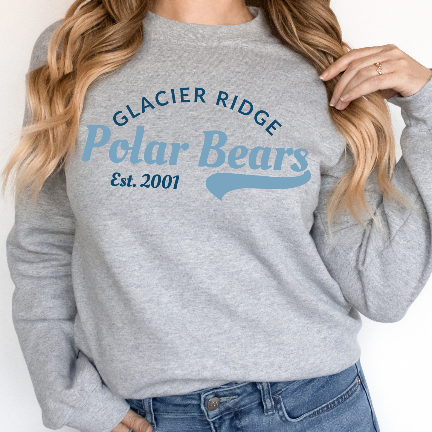 Glacier Ridge, Est. 2001 | Adult Crewneck
