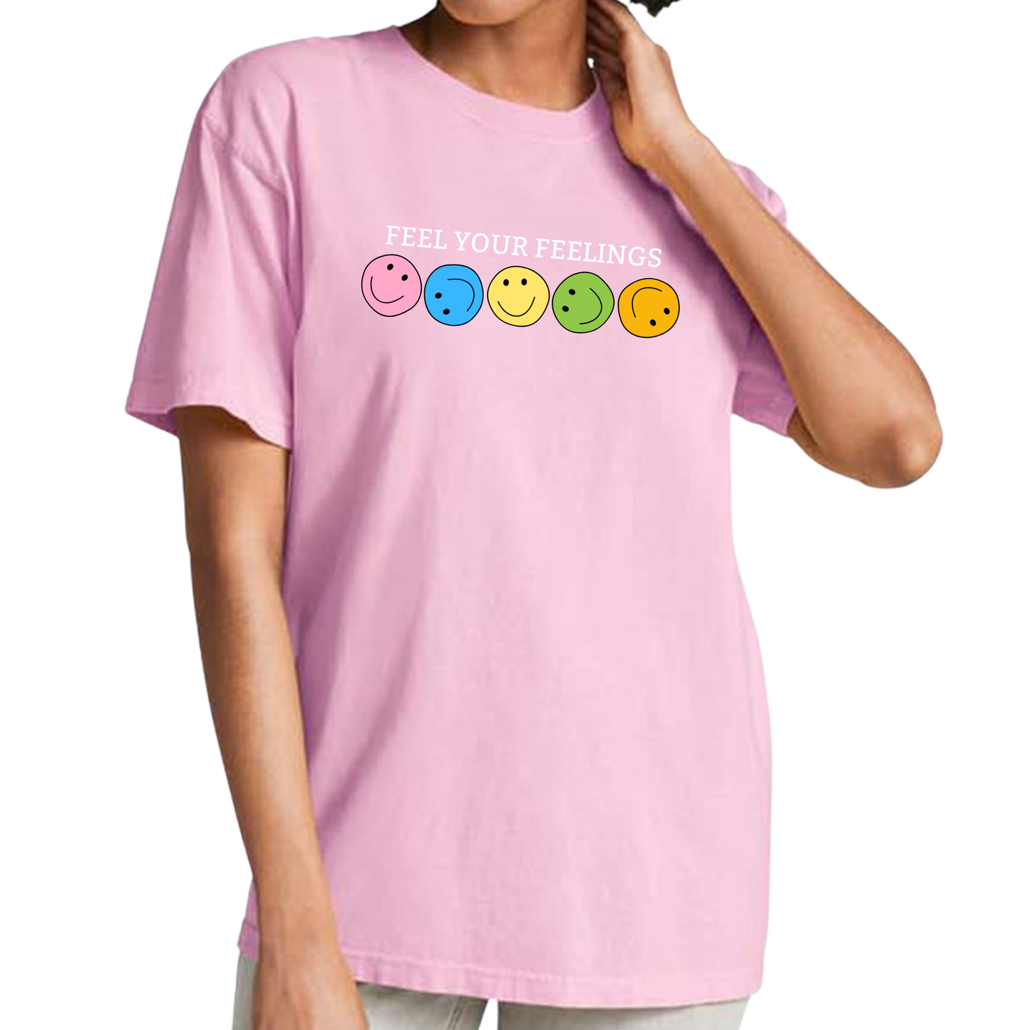 Feel Your Feelings // Bright| Short Sleeve Adult Tee