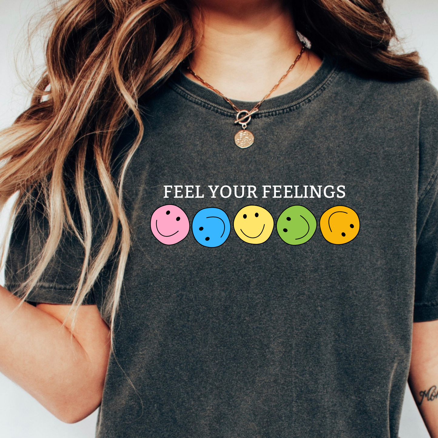 Feel Your Feelings // Bright| Short Sleeve Adult Tee