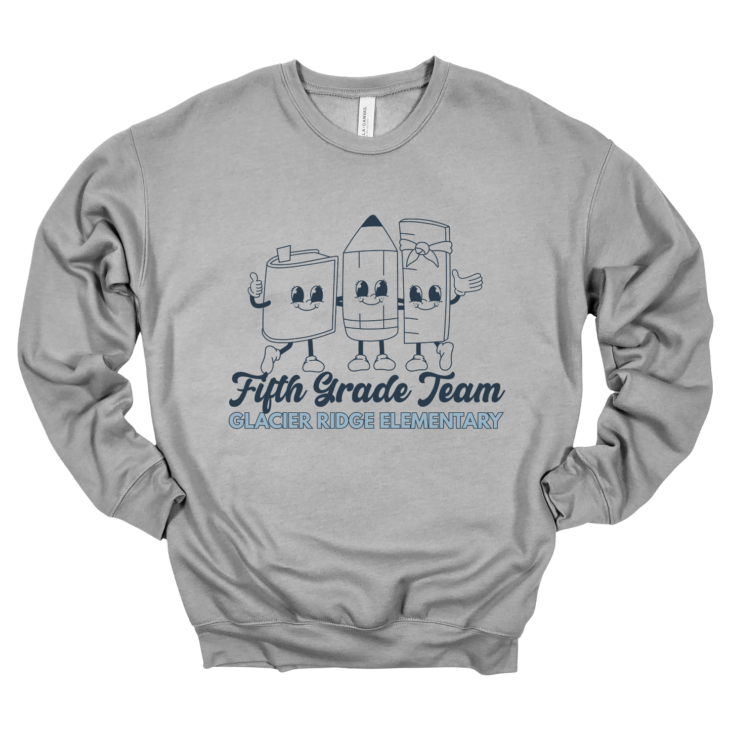 Glacier Ridge Grade Level Teams | Adult Crewneck