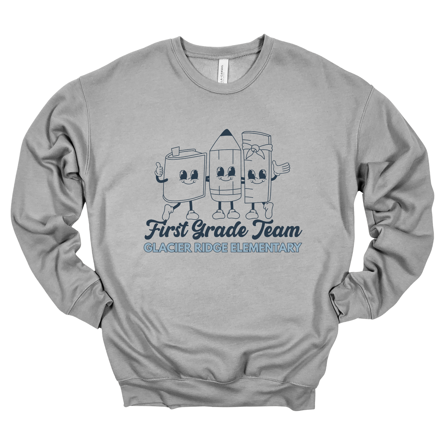 Glacier Ridge Grade Level Teams | Adult Crewneck