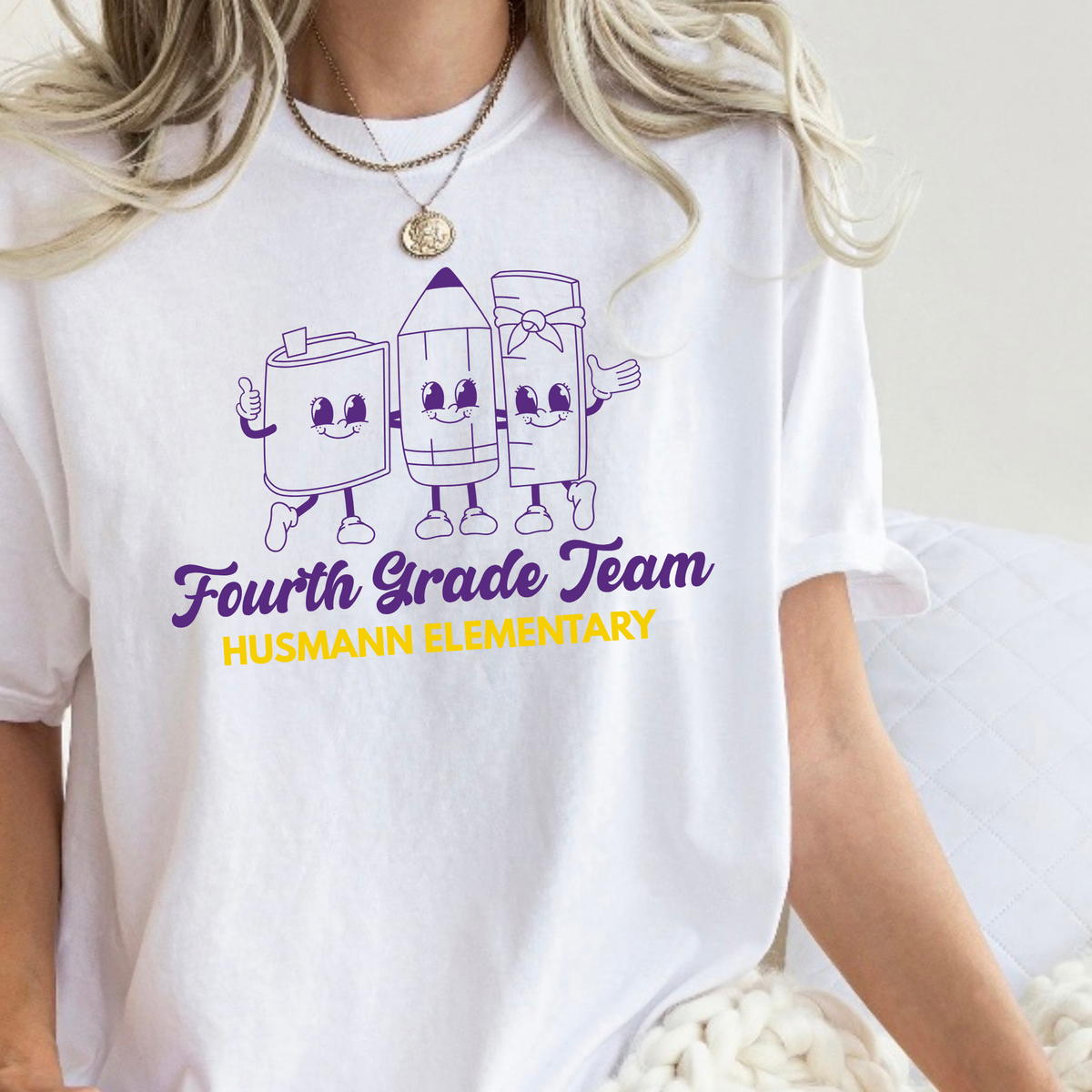 Husmann Grade Level Teams 2 | Short Sleeve Adult Tee