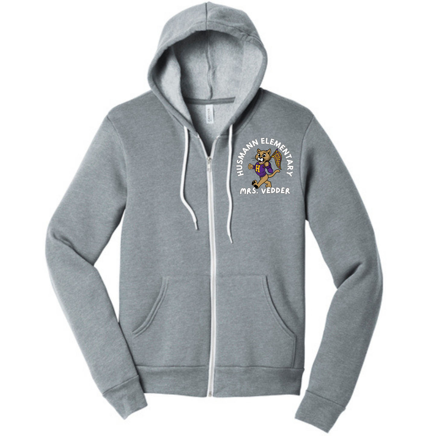 Personalized Husmann Elementary | Adult Full Zip