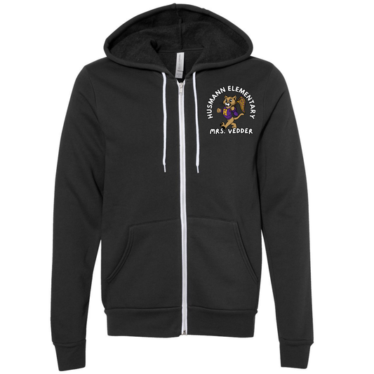 Personalized Husmann Elementary | Adult Full Zip