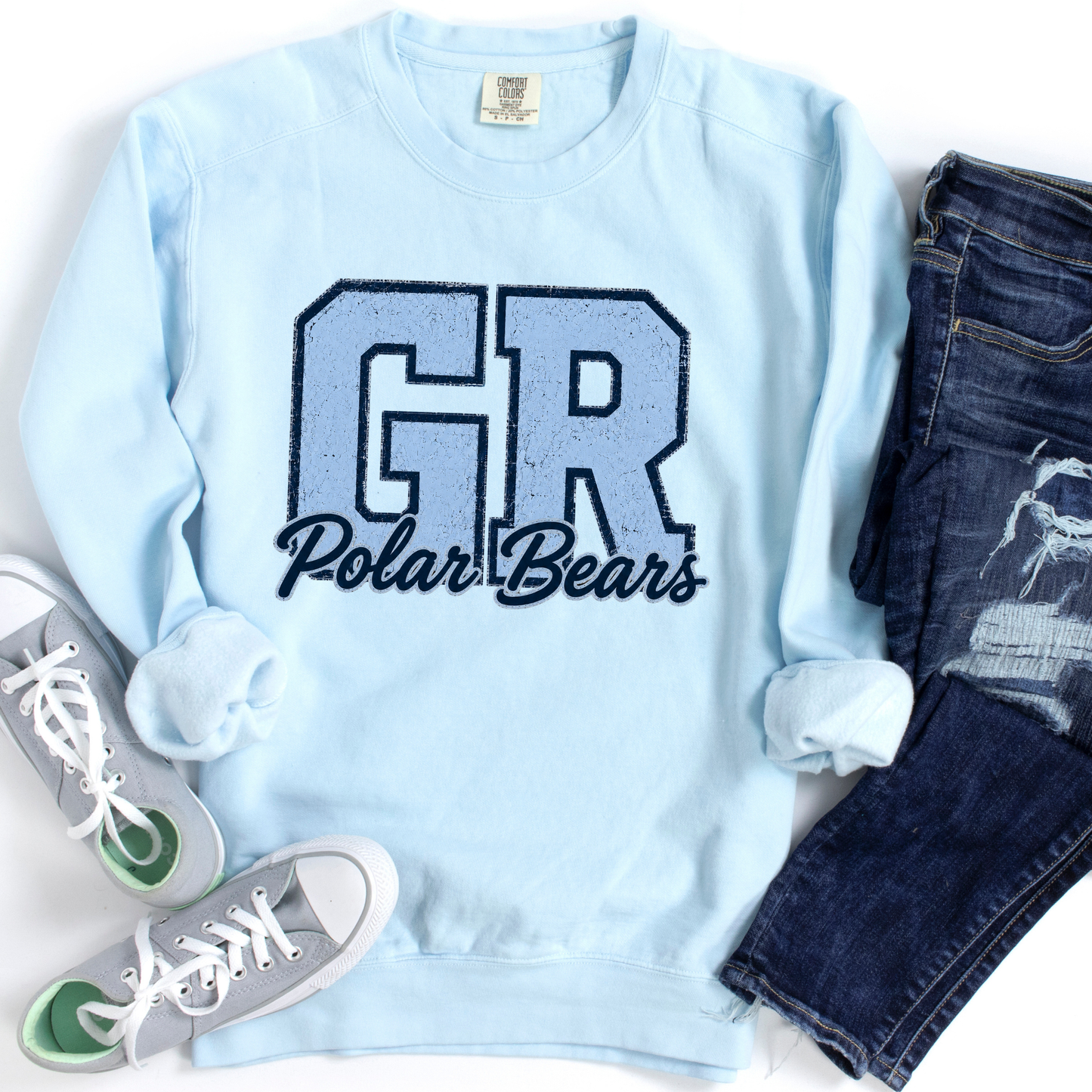 GR Polar Bears | Adult Comfort Colors Crewneck