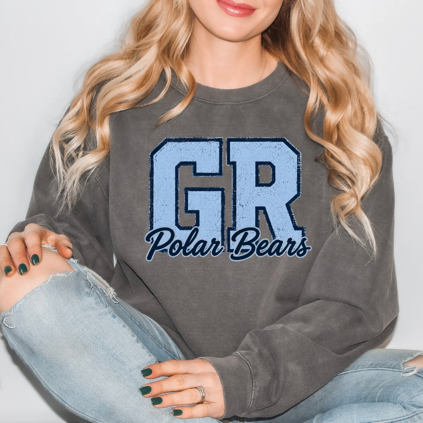 GR Polar Bears | Adult Comfort Colors Crewneck