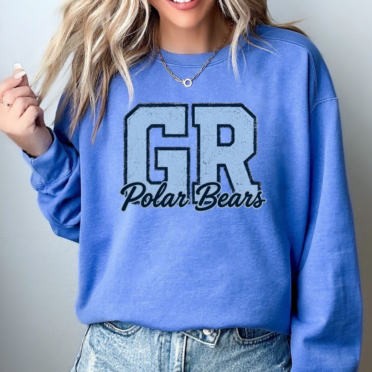 GR Polar Bears | Adult Comfort Colors Crewneck