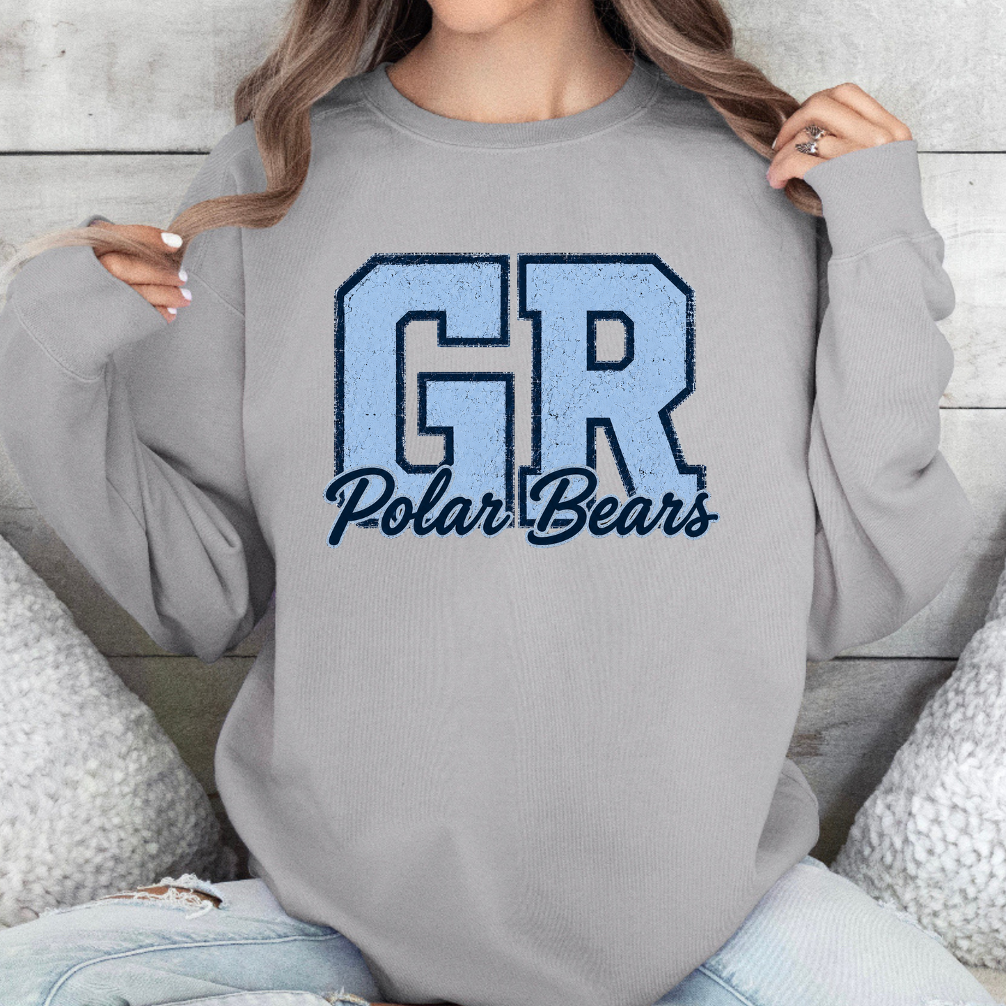 GR Polar Bears | Adult Comfort Colors Crewneck