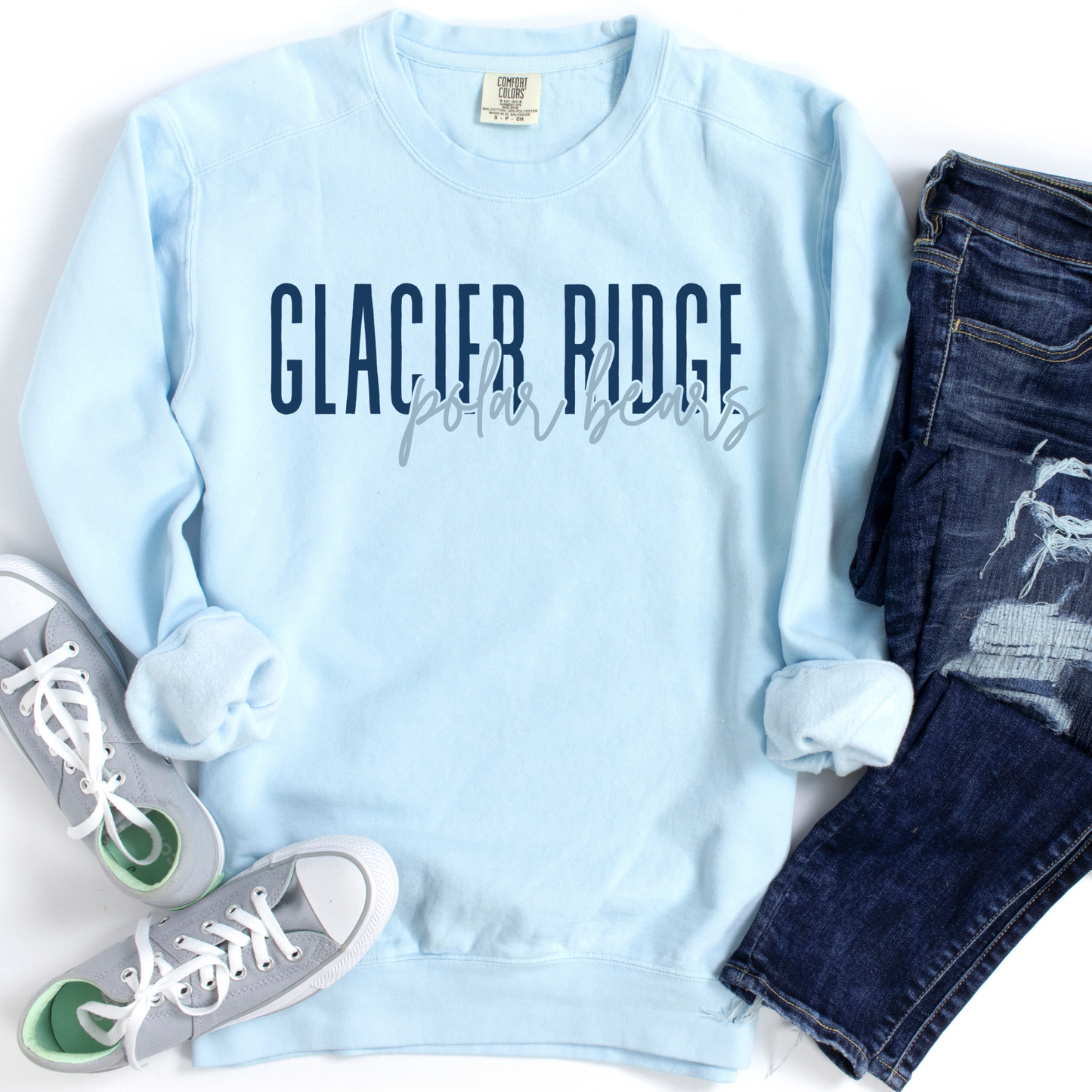 GR Polar Bears | Adult Comfort Colors Crewneck