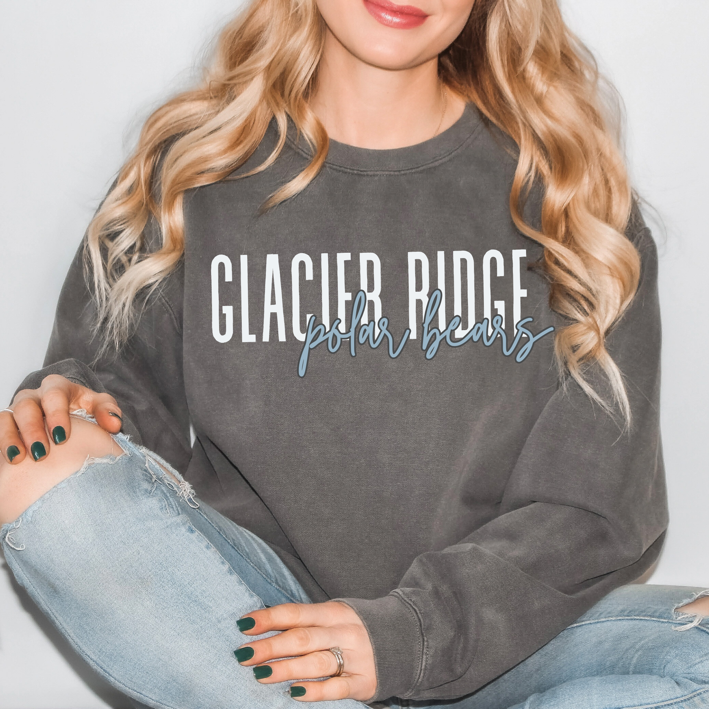 GR Polar Bears | Adult Comfort Colors Crewneck