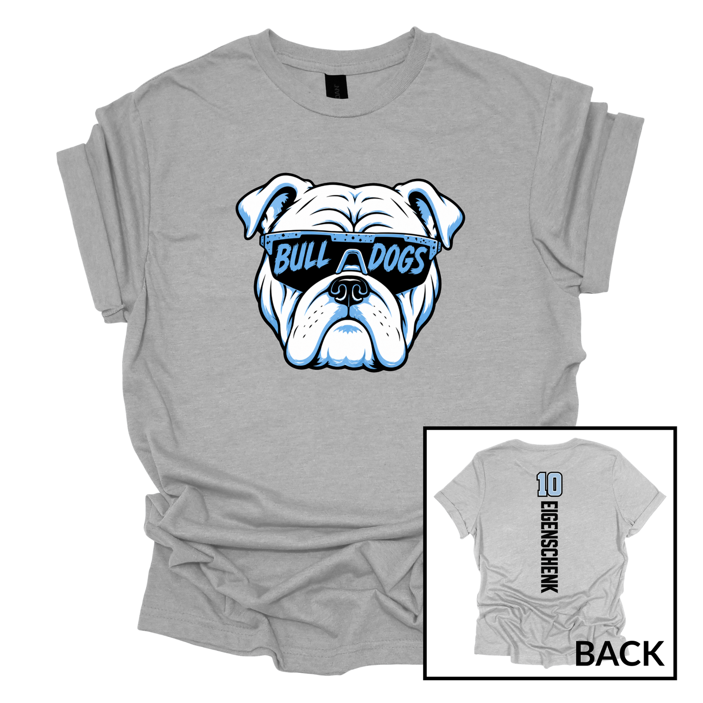 Bulldog Glasses | Short Sleeve Tee