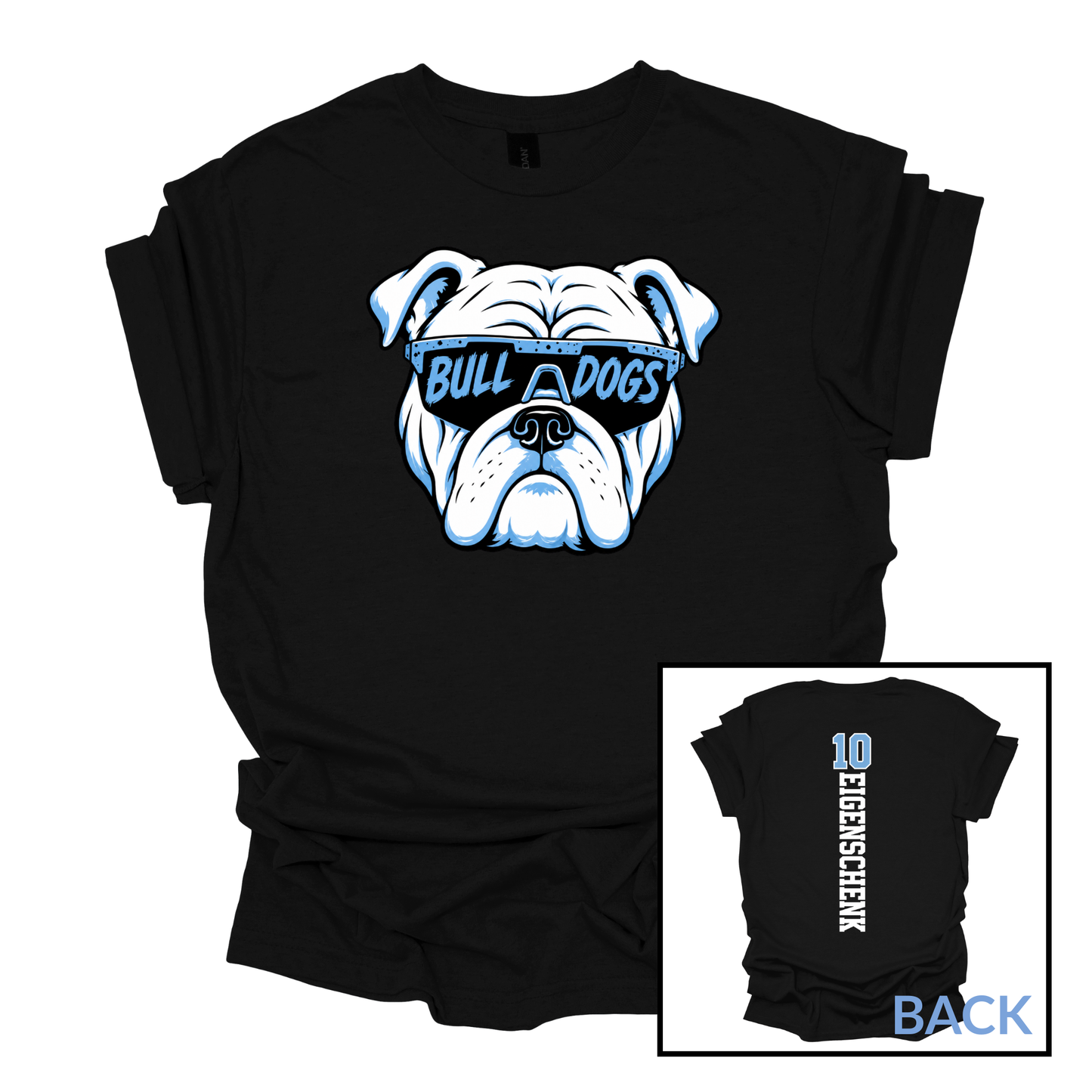 Bulldog Glasses | Short Sleeve Tee