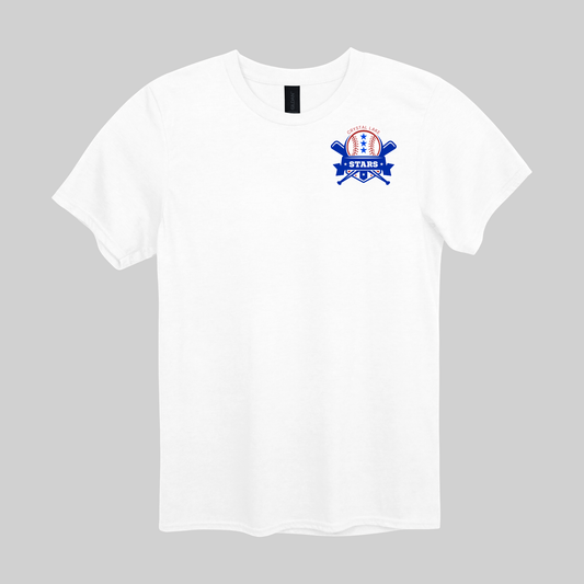 Crystal Lake Stars Pocket Logo | Short Sleeve Tee