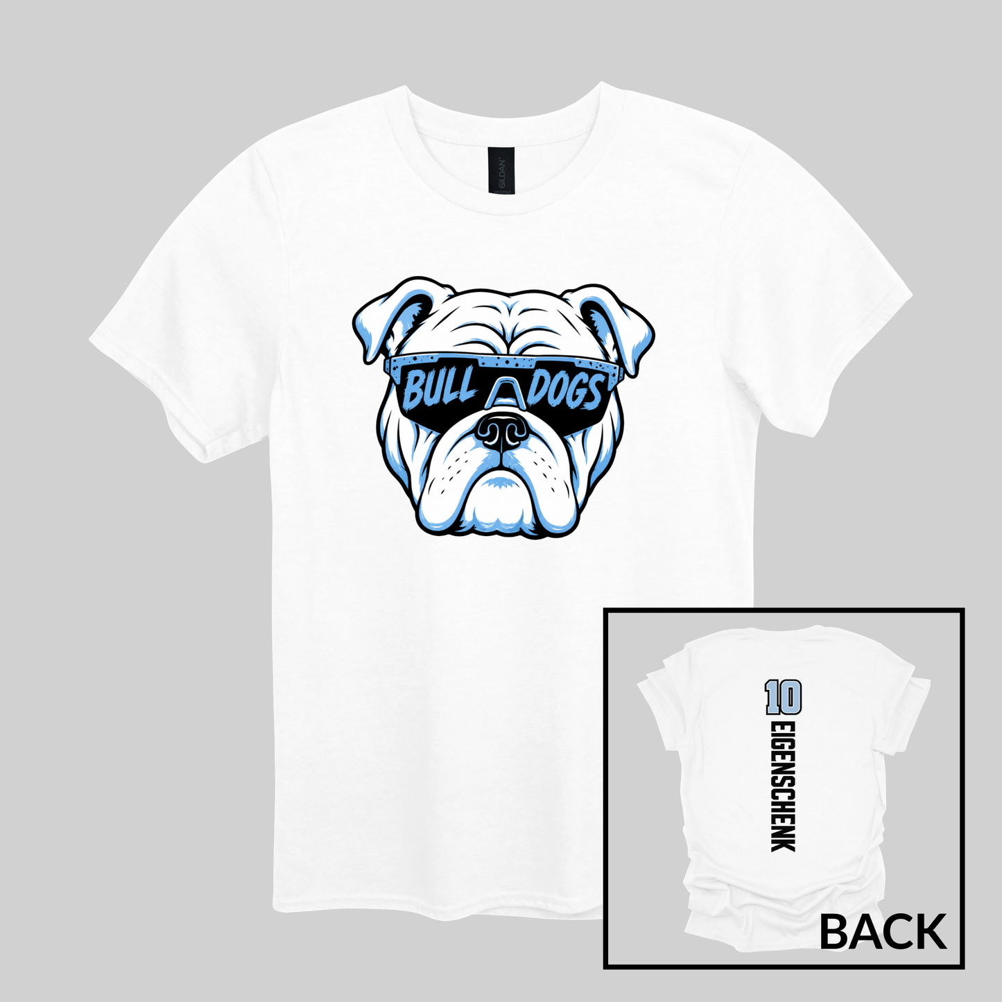 Bulldog Glasses | Short Sleeve Tee