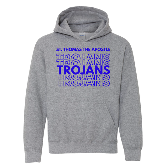 NEW! Trojans Pride | Youth Hooded Sweatshirt