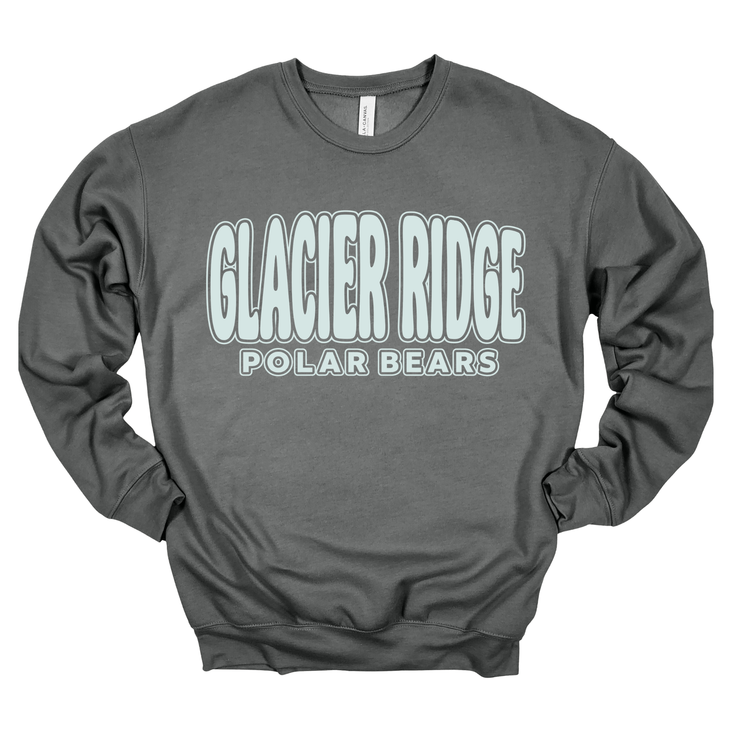 Glacier Ridge Bubble | Adult Crewneck
