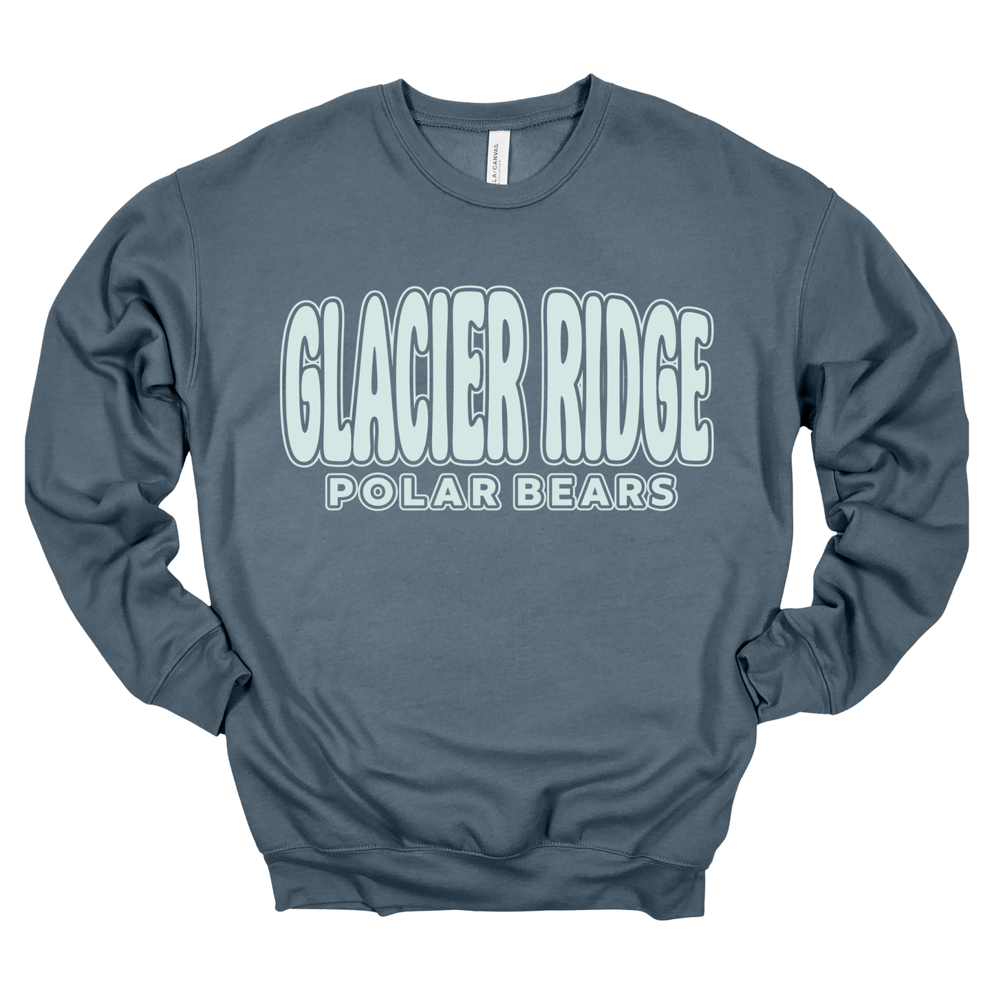 Glacier Ridge Bubble | Adult Crewneck