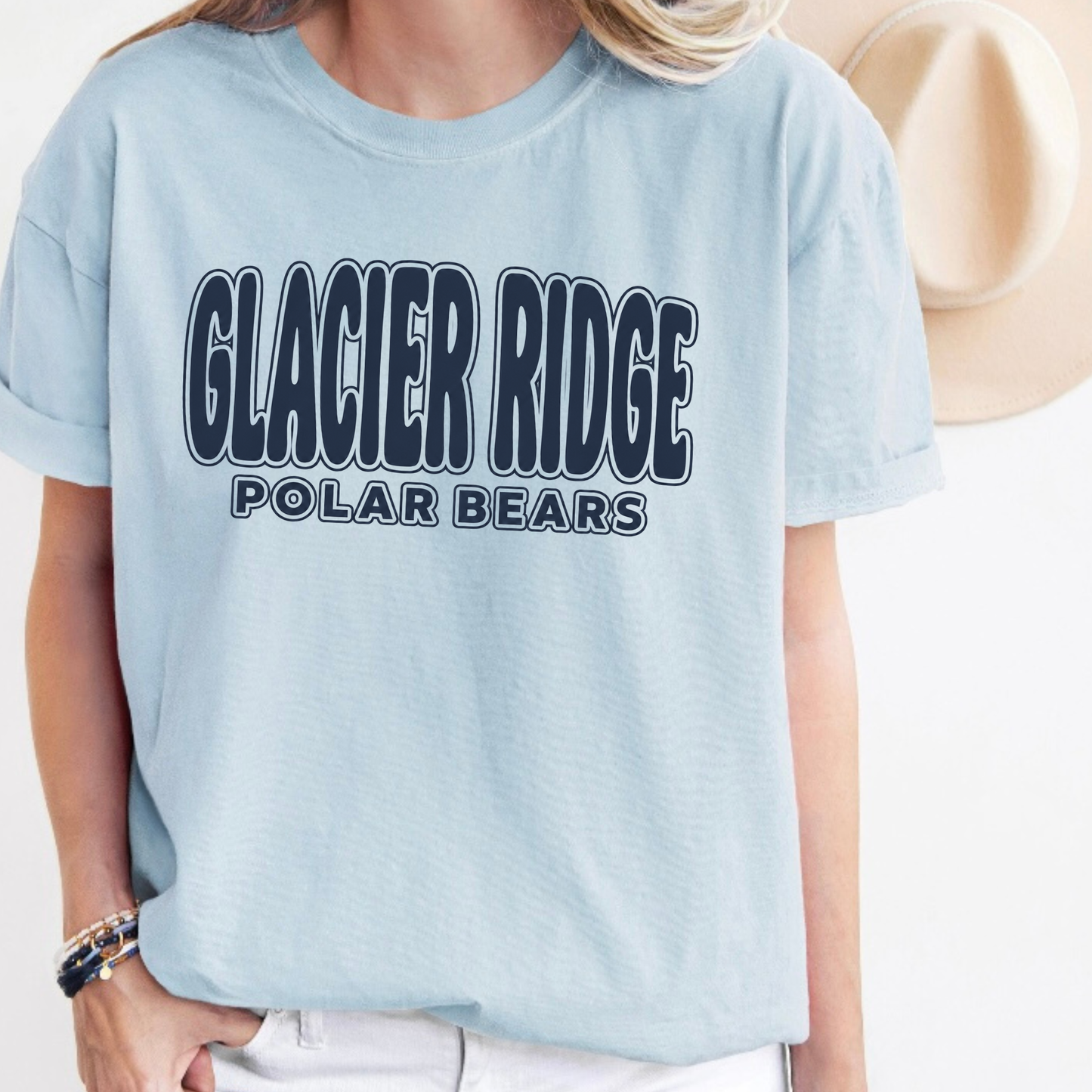 Glacier Ridge Bubble | Short Sleeve Adult Tee