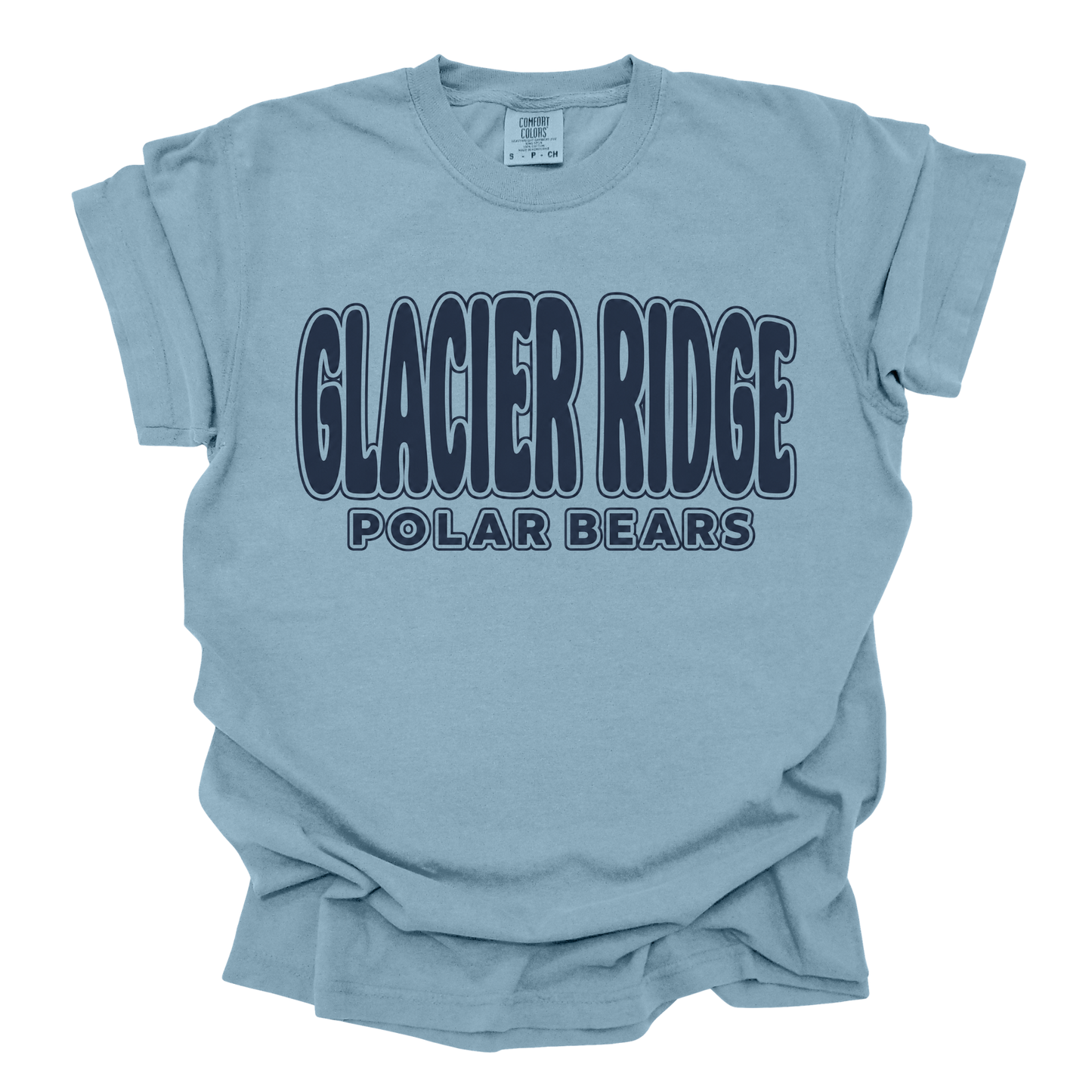 Glacier Ridge Bubble | Short Sleeve Adult Tee
