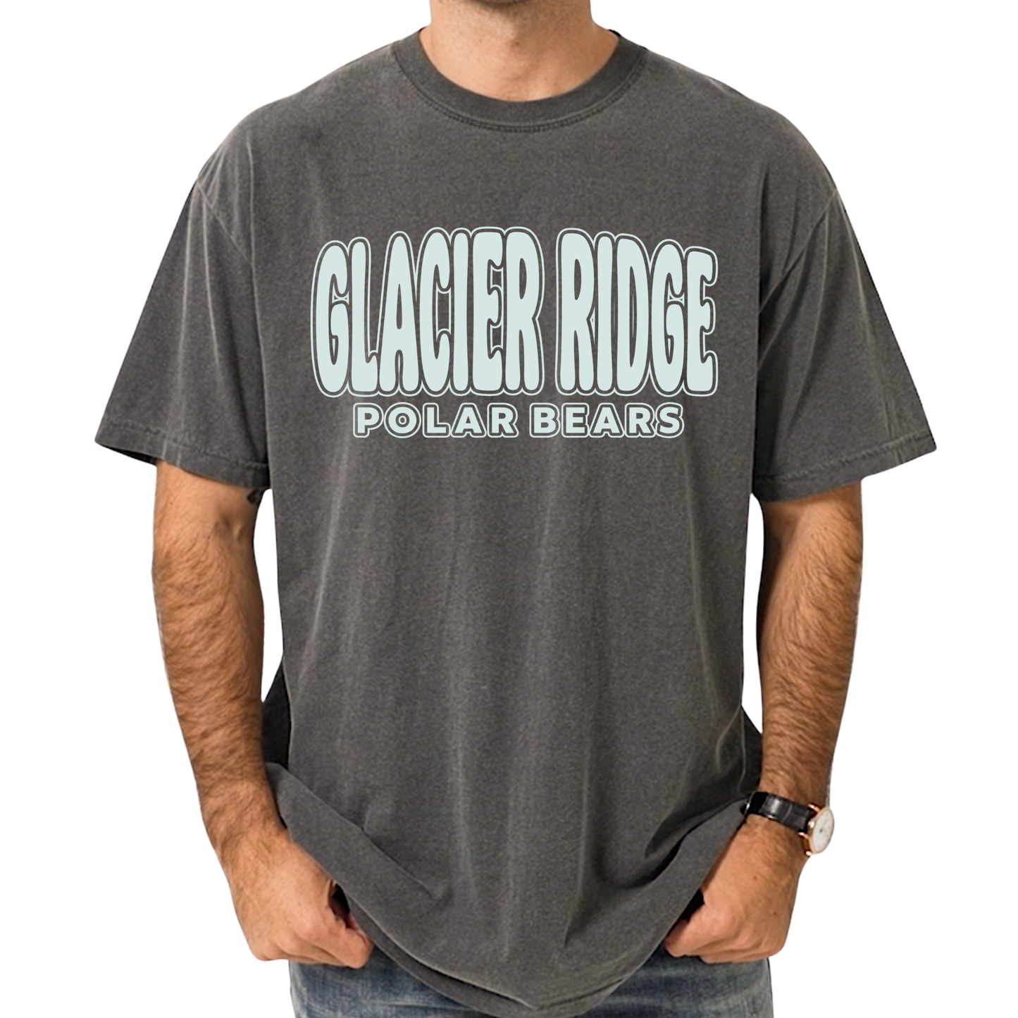Glacier Ridge Bubble | Short Sleeve Adult Tee