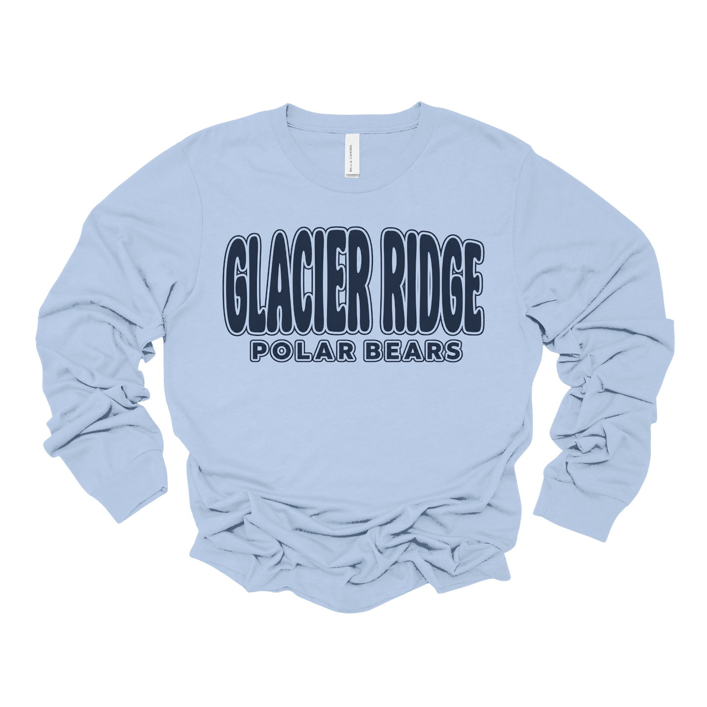 Glacier Ridge Bubble | Long Sleeve Tee