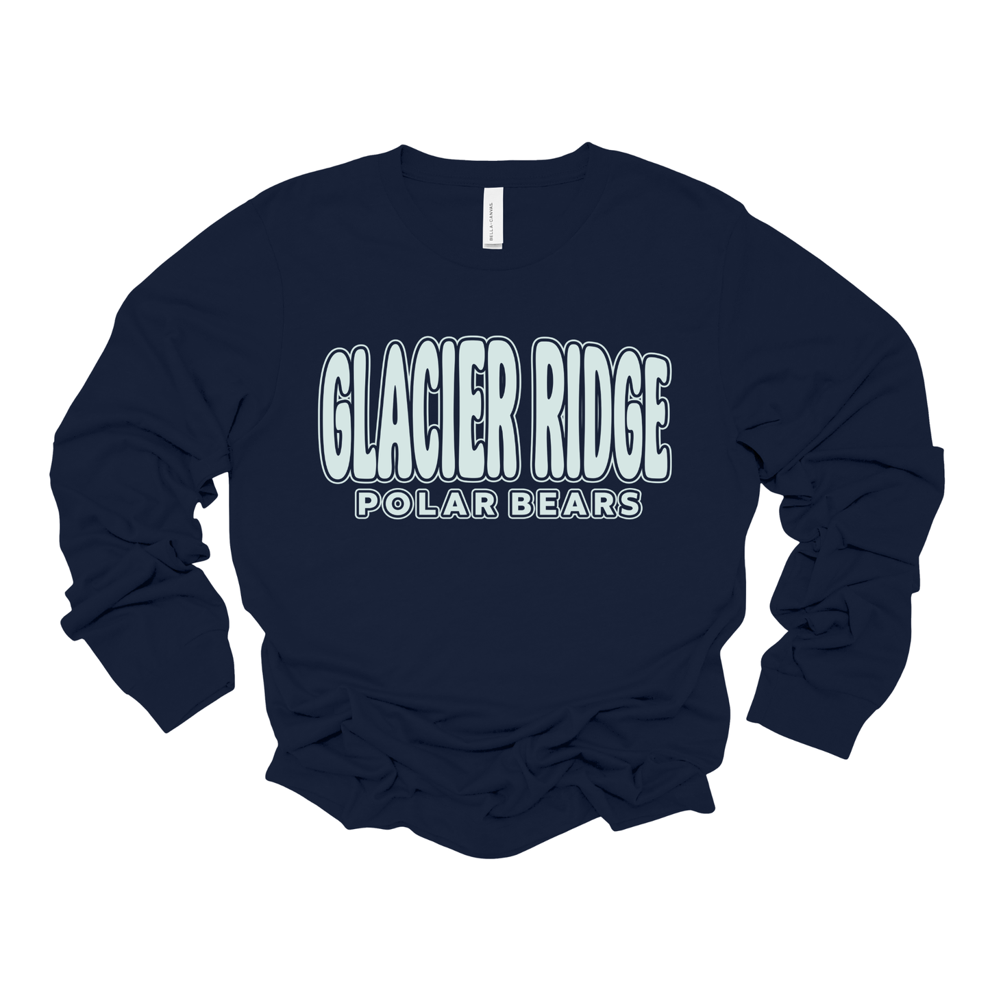 Glacier Ridge Bubble | Long Sleeve Tee