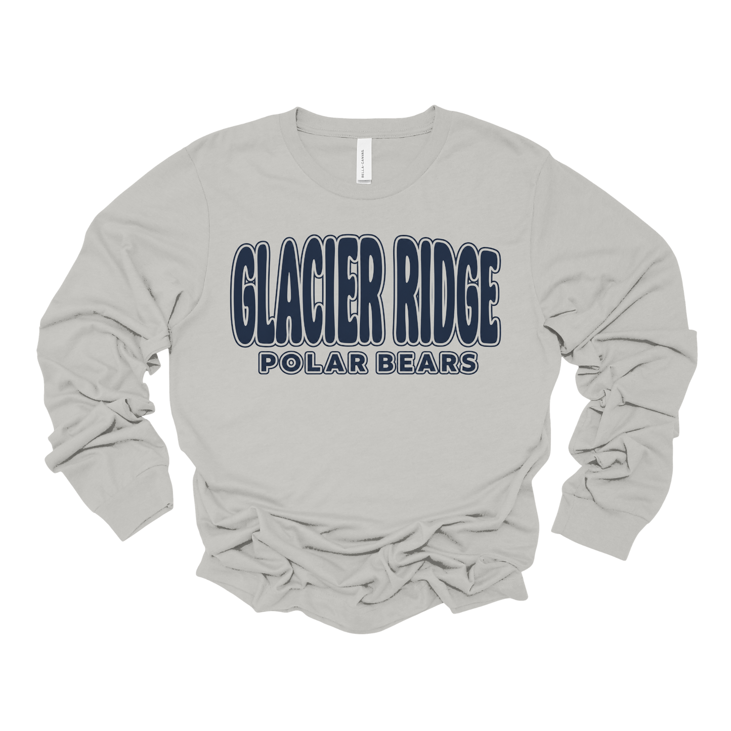 Glacier Ridge Bubble | Long Sleeve Tee