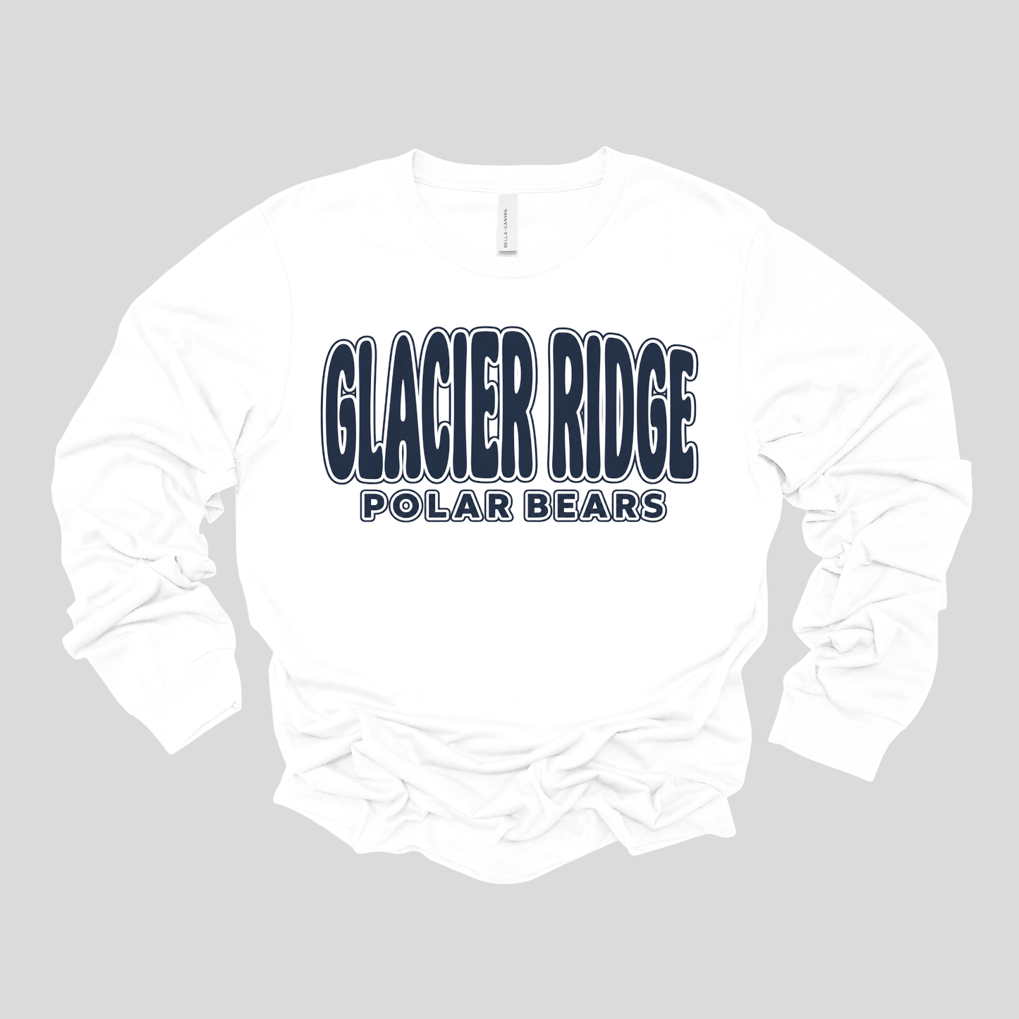 Glacier Ridge Bubble | Long Sleeve Tee