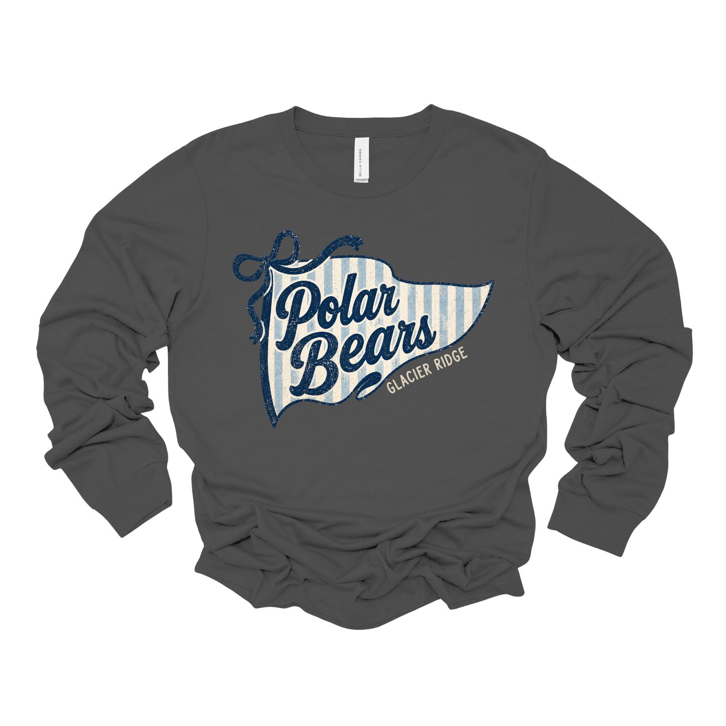 Glacier Ridge Flag | Long Sleeve Tee