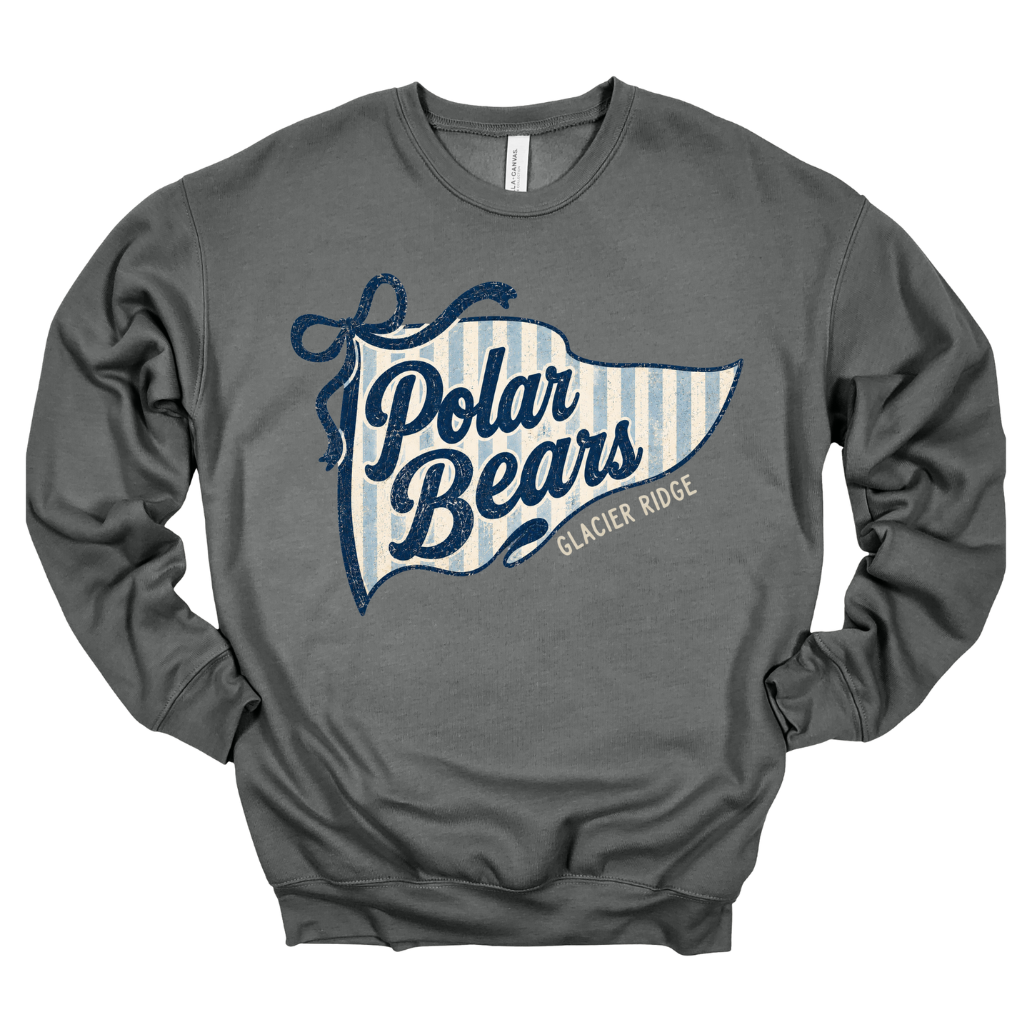 Glacier Ridge Flag | Adult Crewneck