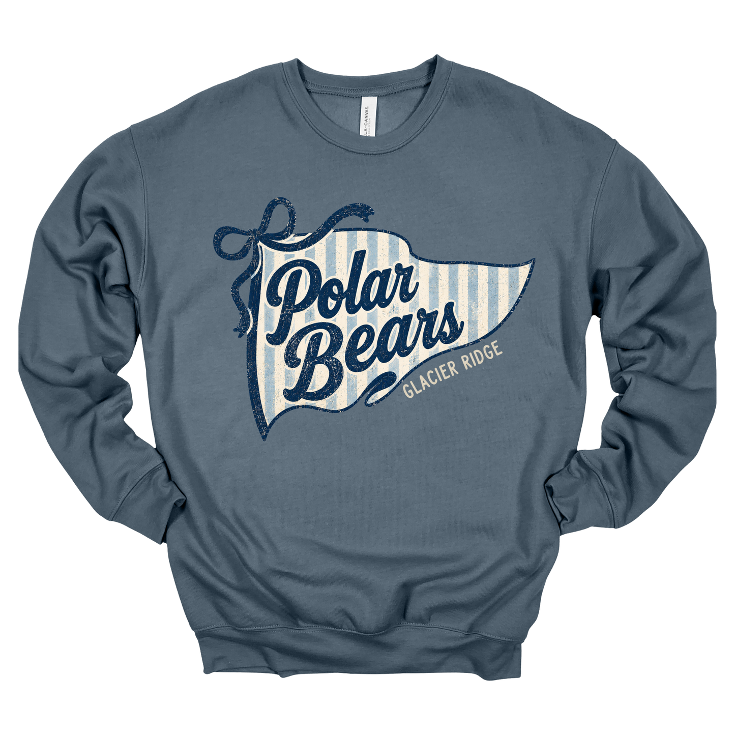 Glacier Ridge Flag | Adult Crewneck