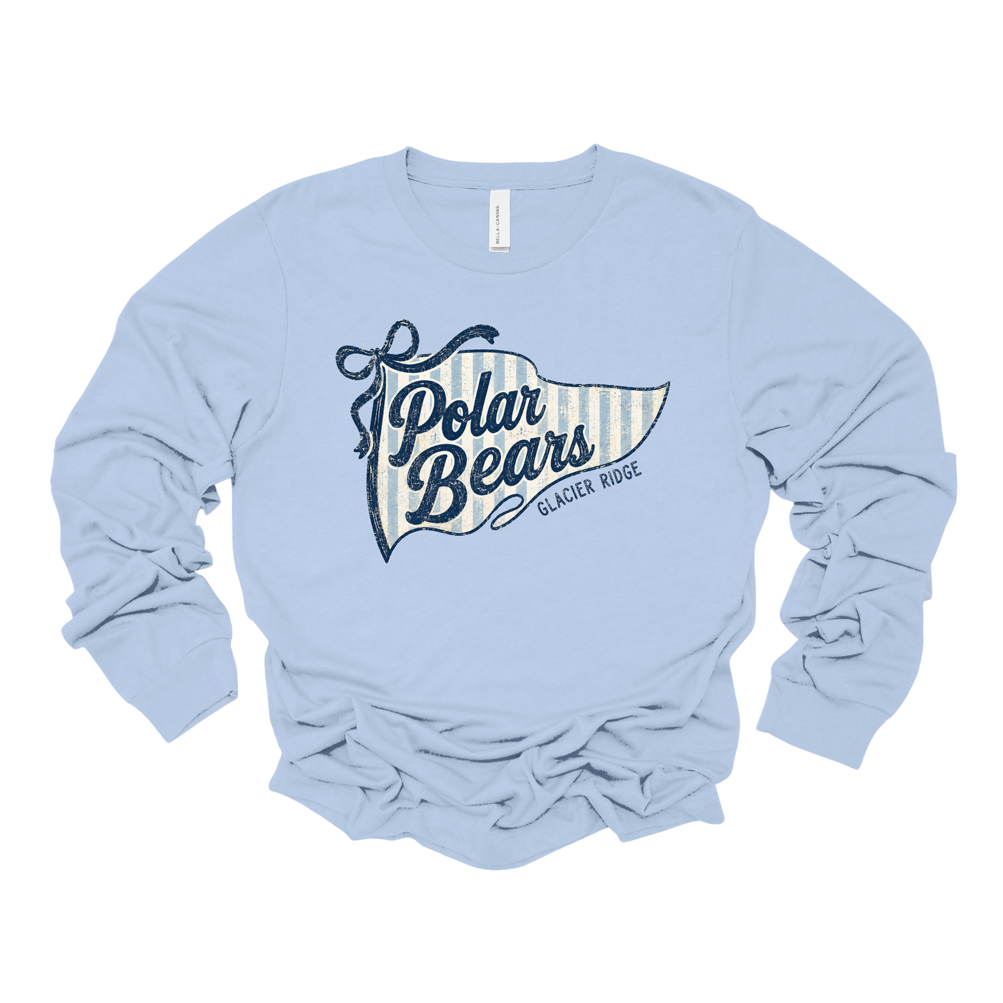 Glacier Ridge Flag | Long Sleeve Tee