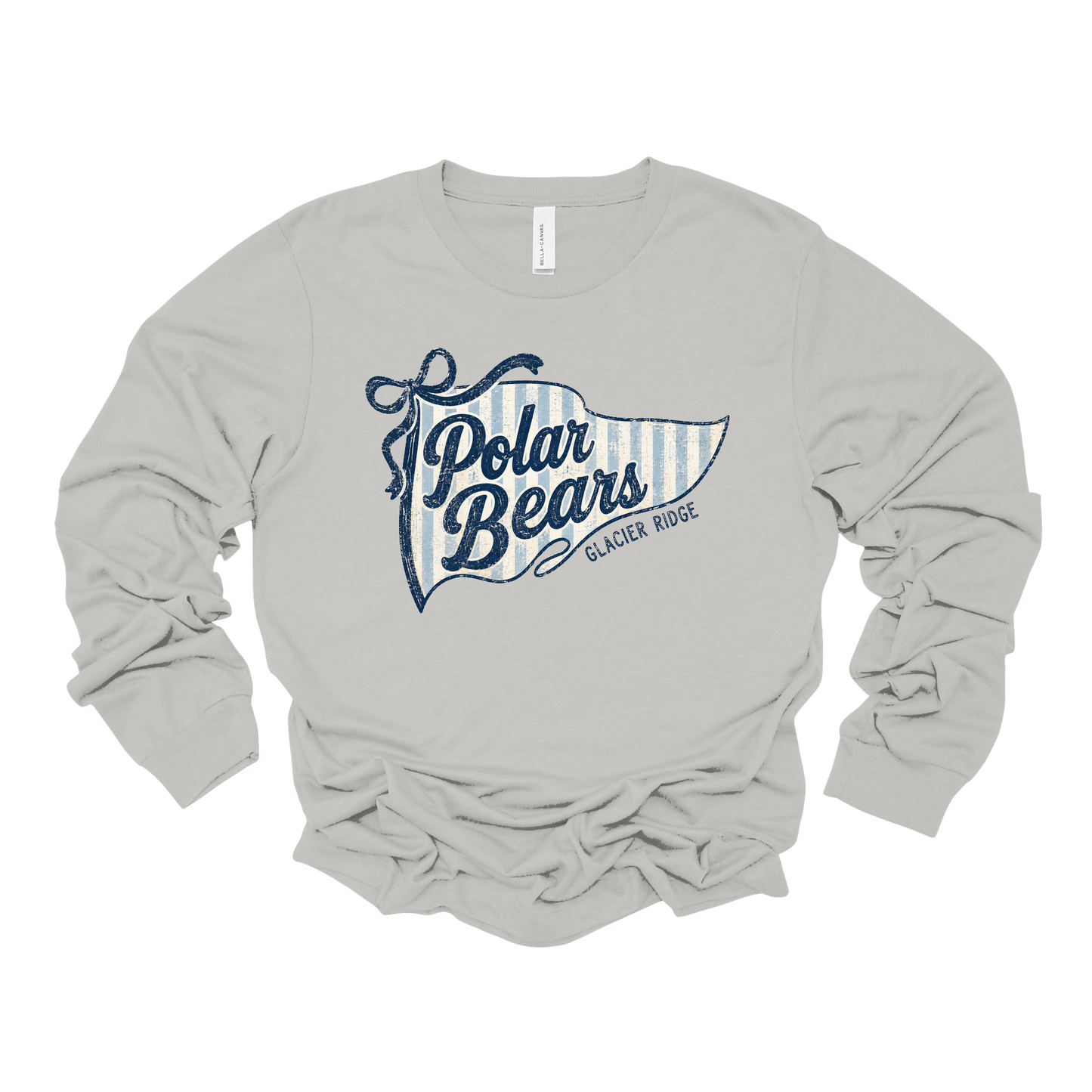 Glacier Ridge Flag | Long Sleeve Tee