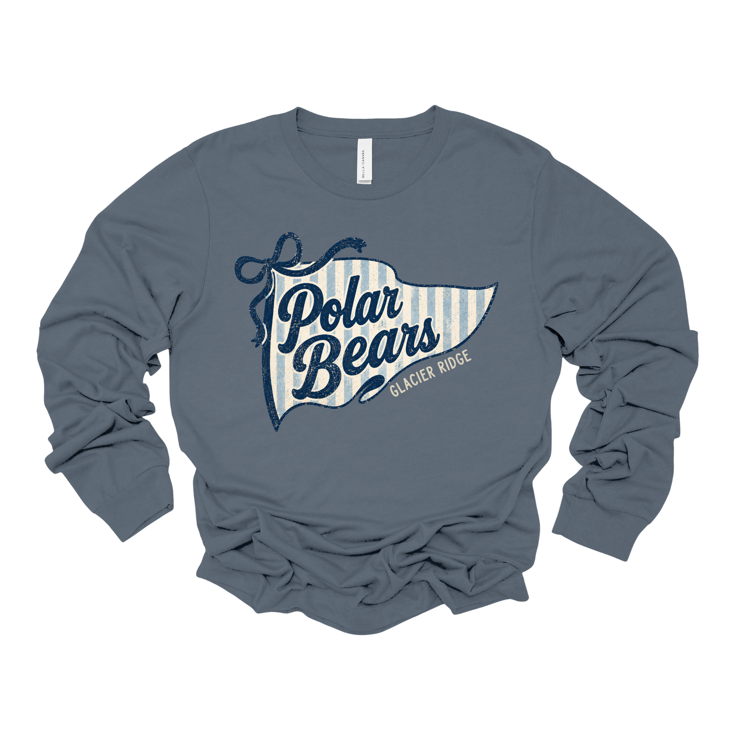 Glacier Ridge Flag | Long Sleeve Tee