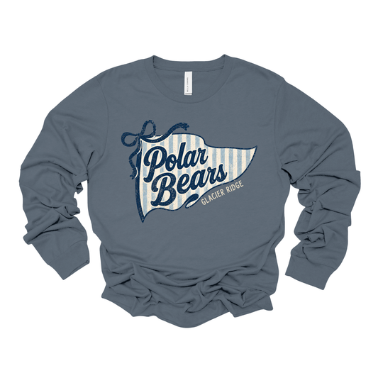 Glacier Ridge Flag | Long Sleeve Tee