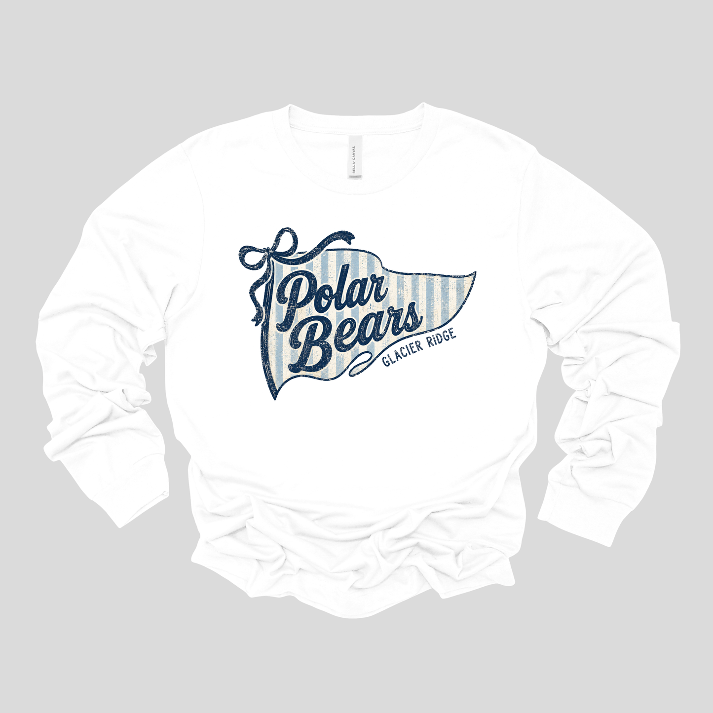 Glacier Ridge Flag | Long Sleeve Tee