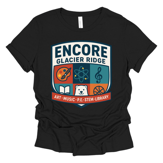 Glacier Ridge Encore Team | Short Sleeve Adult Tee
