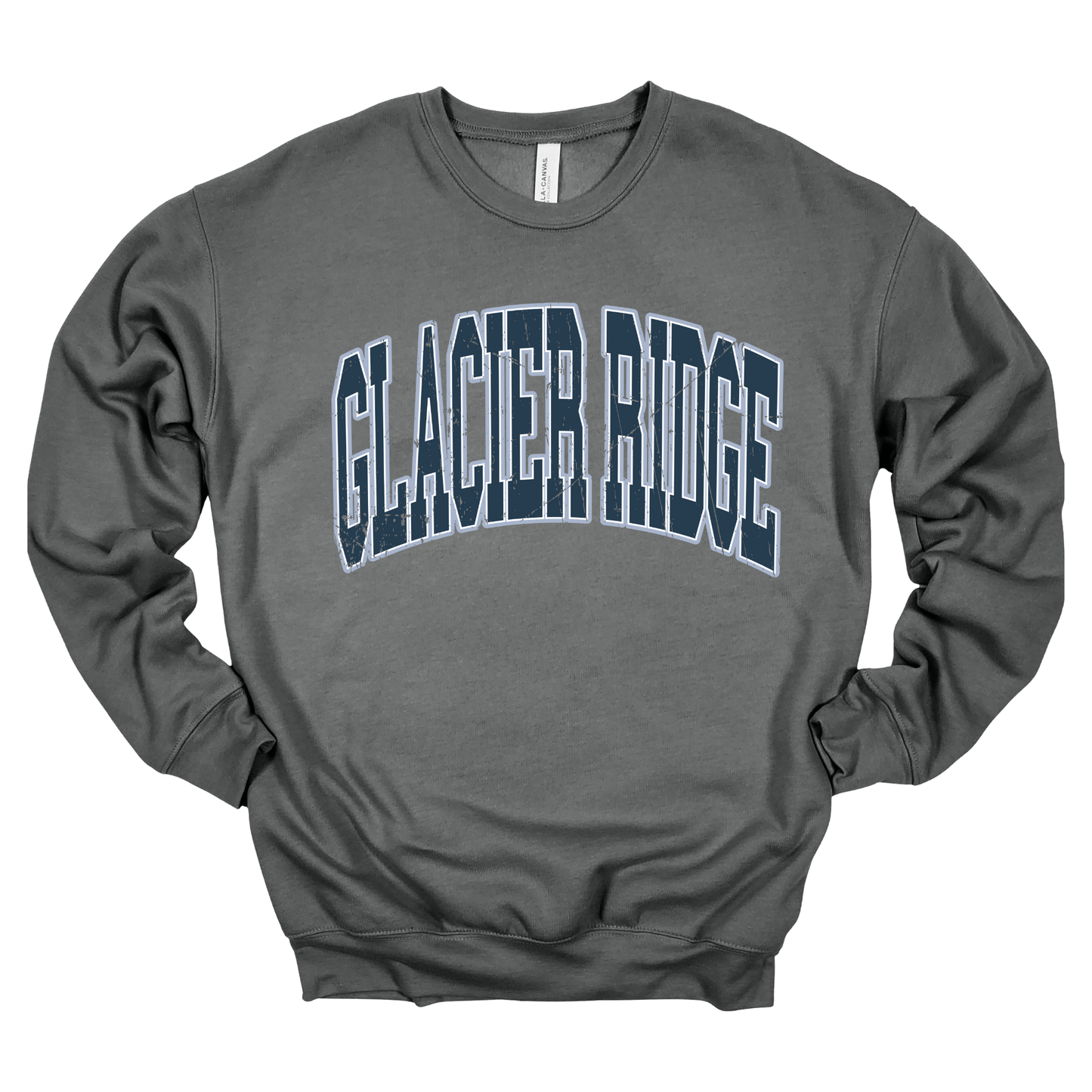 Glacier Ridge Varsity | Adult Crewneck