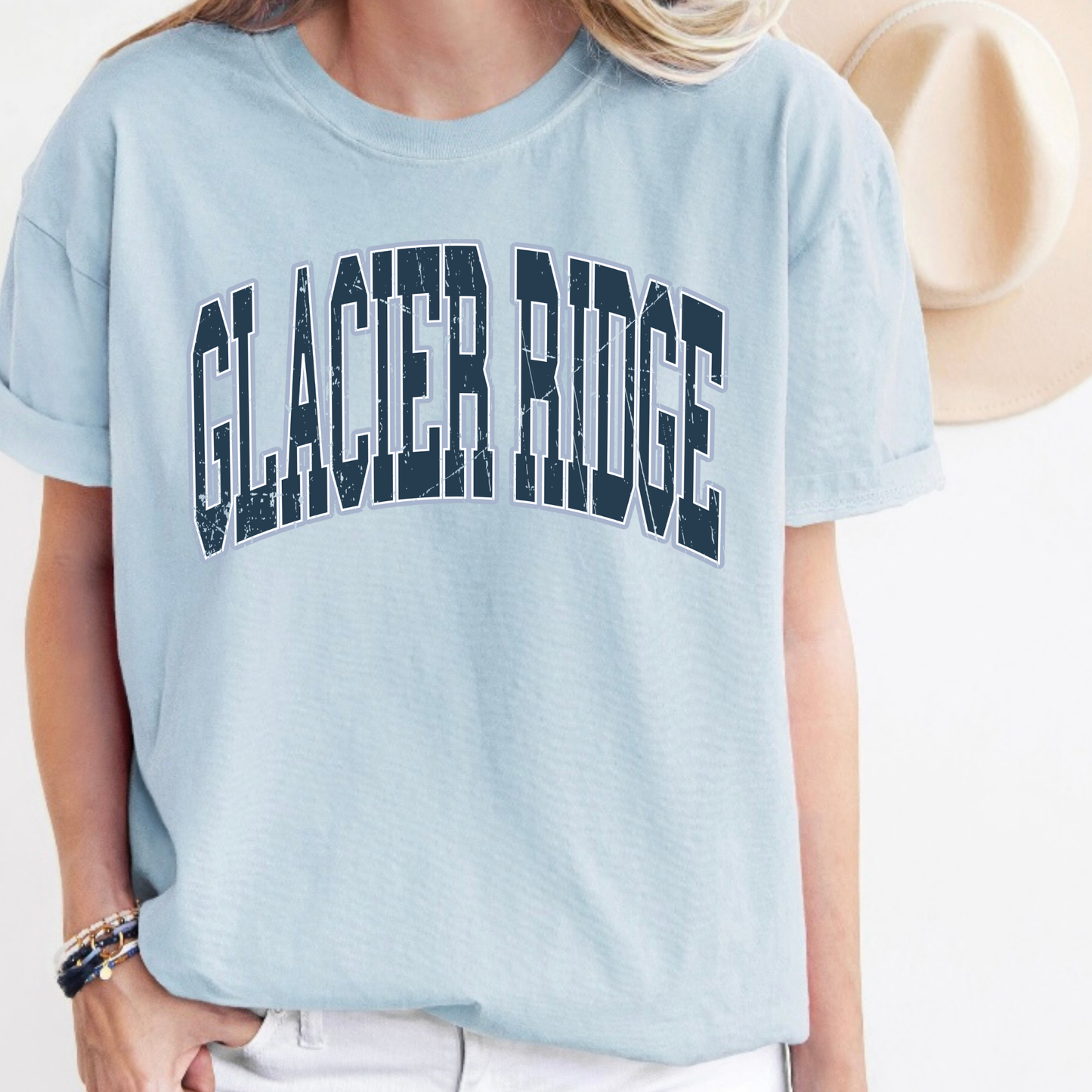 Glacier Ridge Varsity | Short Sleeve Adult Tee
