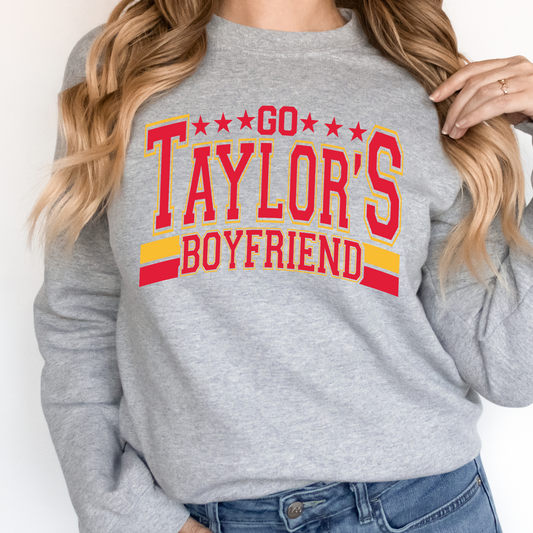 Go Taylor's Boyfriend | Fleece Crewneck