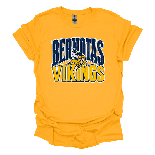 Bernotas Vikings Mascot | Short Sleeve Tee