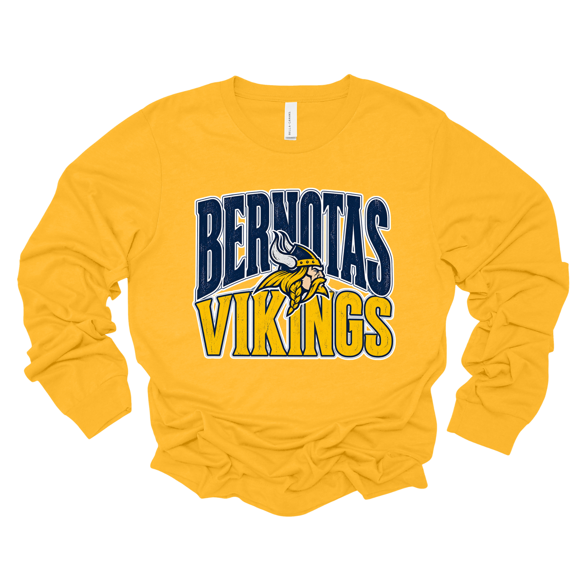 Bernotas Vikings Mascot | Long Sleeve Tee