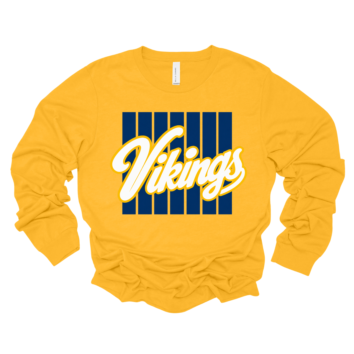 Vikings Stripes | Long Sleeve Tee