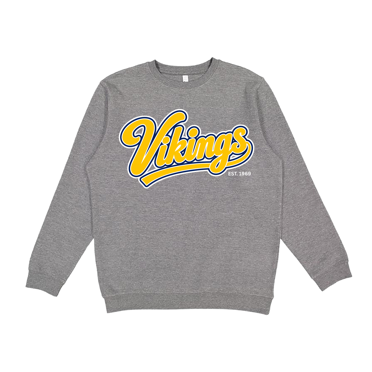 Vikings, Est. 1969 | Youth Fleece Crewneck