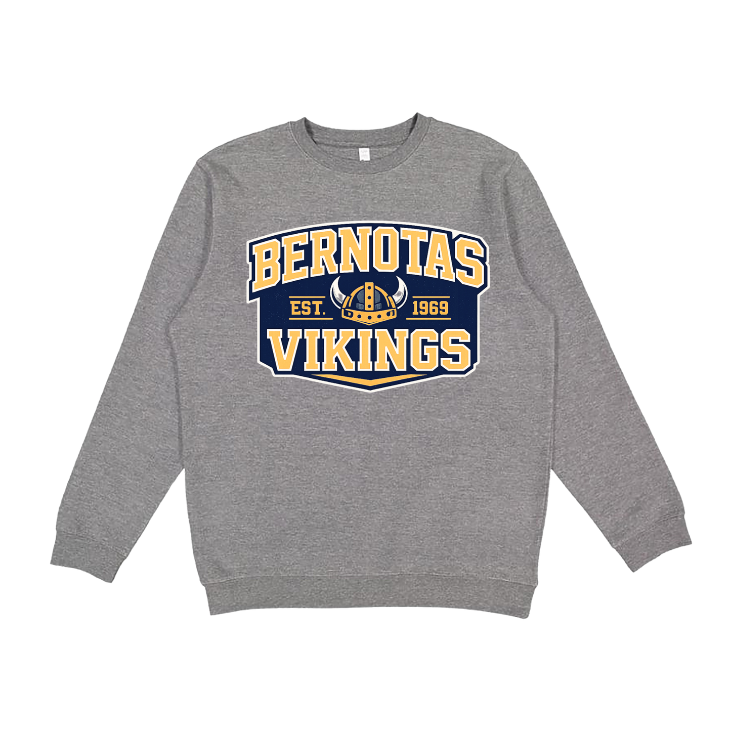 Bernotas Vikings | Youth Fleece Crewneck