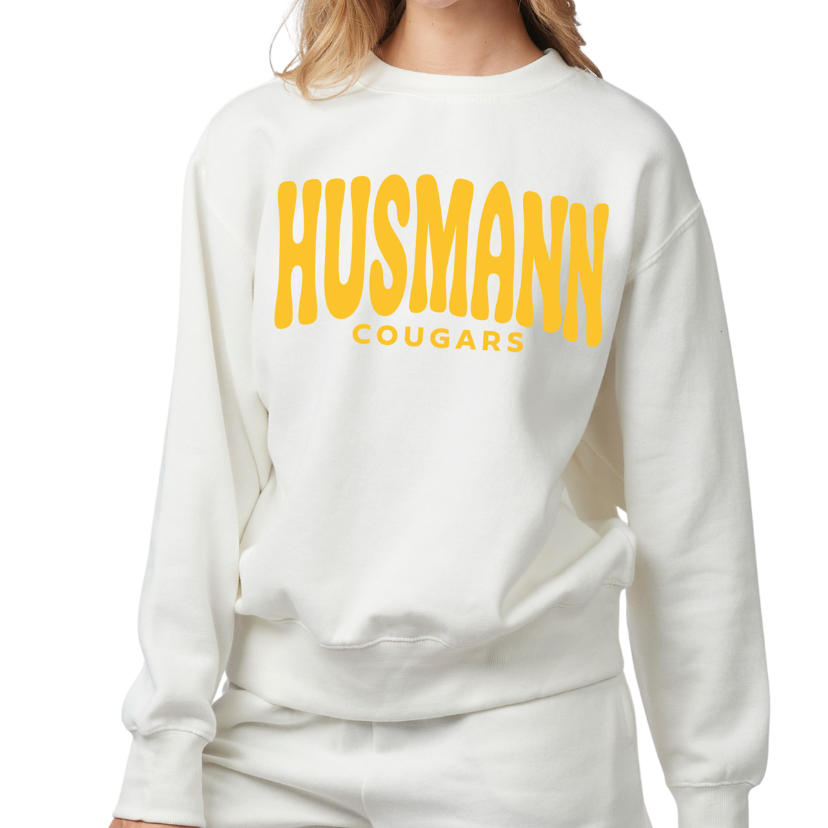 Groovy Husmann | Ladies Boxy Crewneck