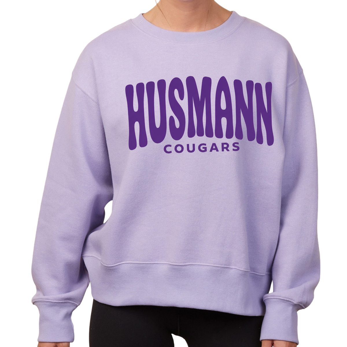 Groovy Husmann | Ladies Boxy Crewneck